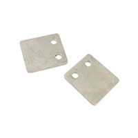 YAMAHA Mounter Small square iron sheet with track clip silver KG7-M9136-00X