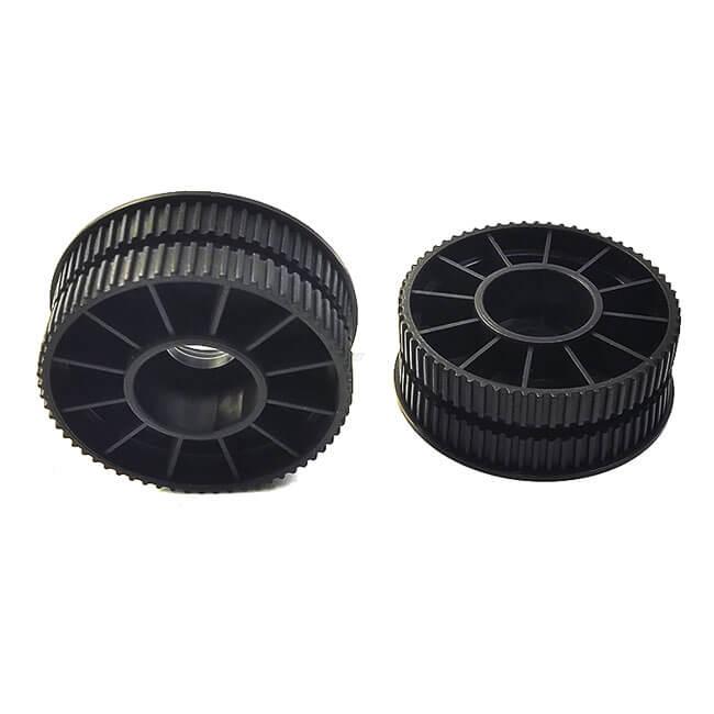 YAMAHA Mounter CL16MM Without bearing Black plastic wheel KW1-M329F-00X