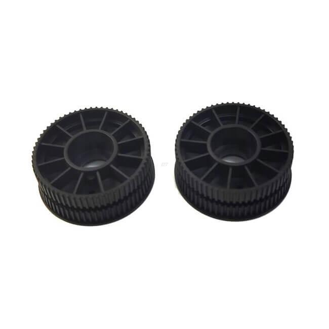 YAMAHA Mounter CL16MM Without bearing Black plastic wheel KW1-M329F-00X